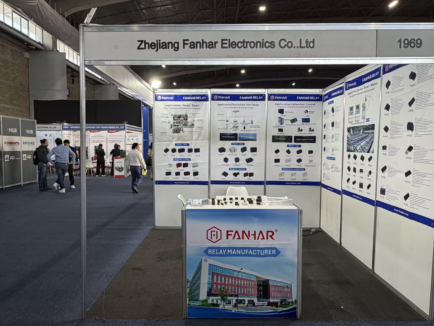 Przegląd Wydarzeń | Fanhar Electronics na Expo Electrica 2026: Przekaźniki i rozwiązania dla inteligentnych sieci